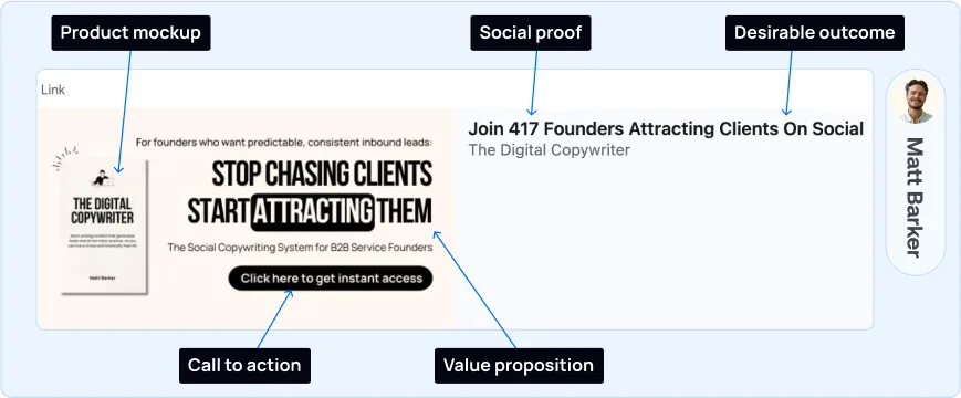 Featured section CTA